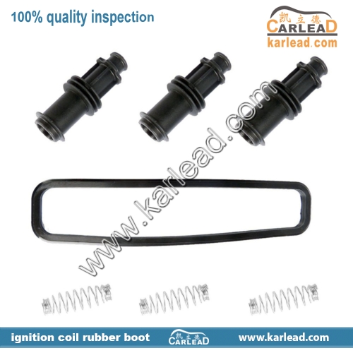 0221503026, 1208209, 9118114, UF278, Cadillac Saturn Catera CTS L300 L300-2 L300-3 LS2 Ignition Coil Rubber Boots